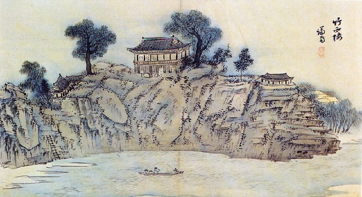 Samcheok Jukseoru Pavilion (삼척 죽서루) 1