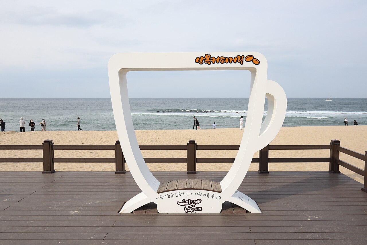 Gangneung Anmok Beach Coffee Street (강릉 안목해변 커피거리) 2