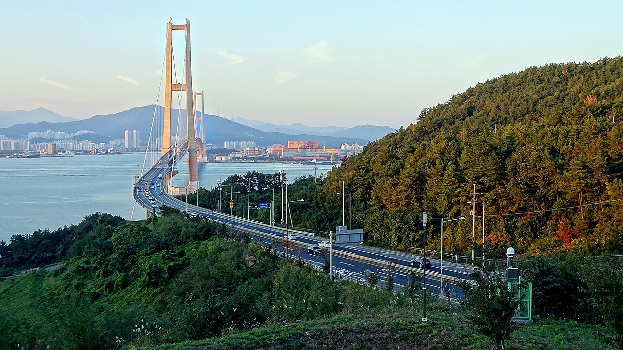 이순신대교 야경 2