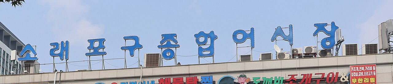蘇萊浦口 (ソレポグ) 伝統魚市場 2
