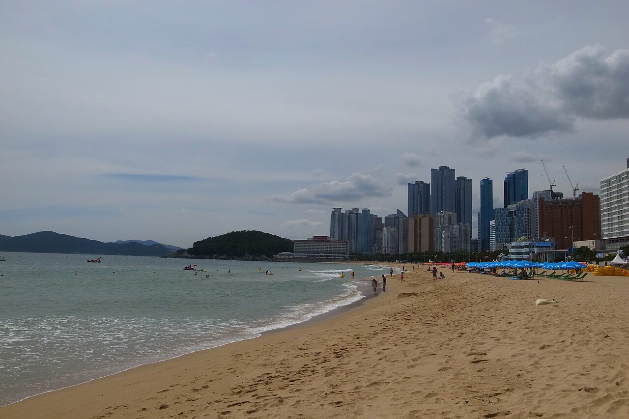 海雲台 (ヘウンデ) 海水浴場 4