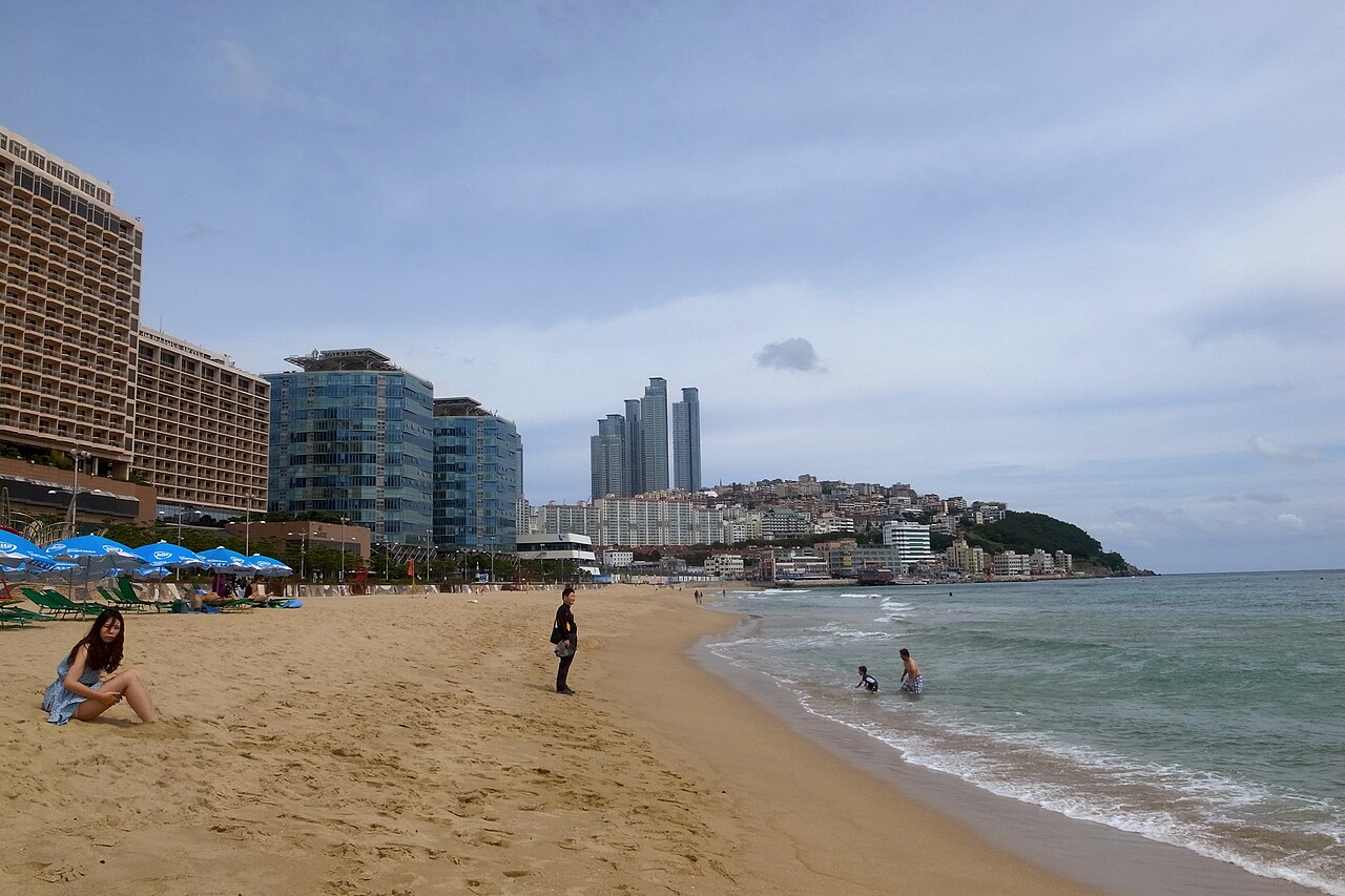 海雲台 (ヘウンデ) 海水浴場 5